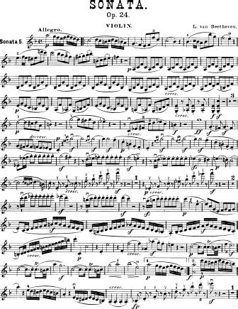 Sonata In F Major (Spring Sonata)